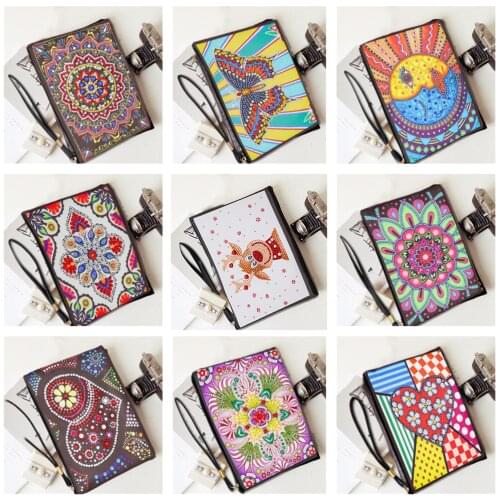 DIY Diamond Painting Wallet Women Girl Handbag Storage Bag Special Shaped Butterfly Diamond Embroidery Cross Stitch Wallet Craft