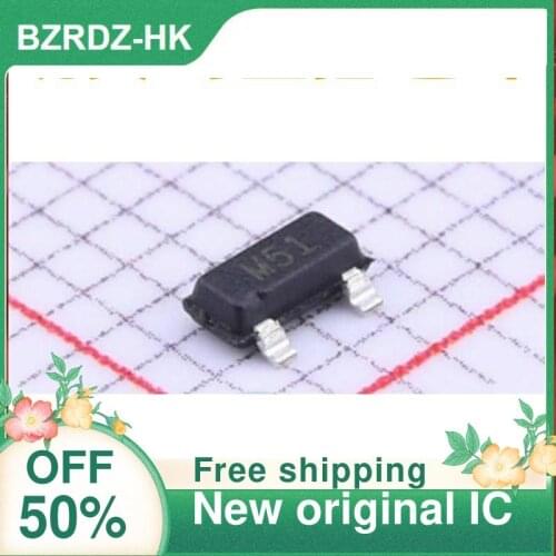 2-10PCS/lot ADM809MARTZ-REEL7 ADM809M SOT23-3 M51 New original IC
