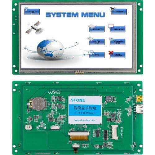 7" Smart Home Touch Control Panel For Fire Fighting Equipment