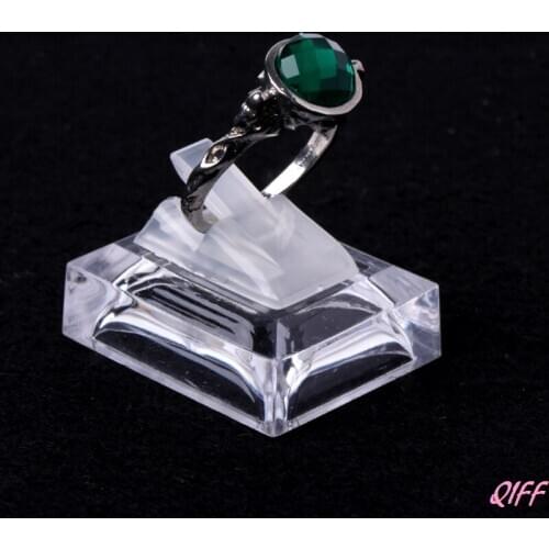Acrylic Transparent Ring Show Display Showcase Jewelry Decoration Stand Holder
