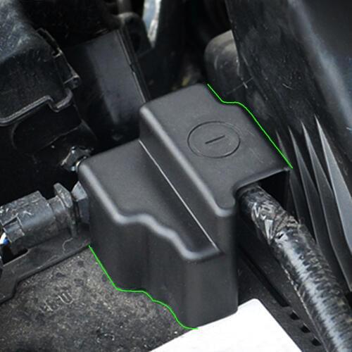 Carmilla Car Battery Negative Protection Cover Frame Clip Case ABS Plastic Covers For Honda CRV CR-V 2012 - 2017 Accessories