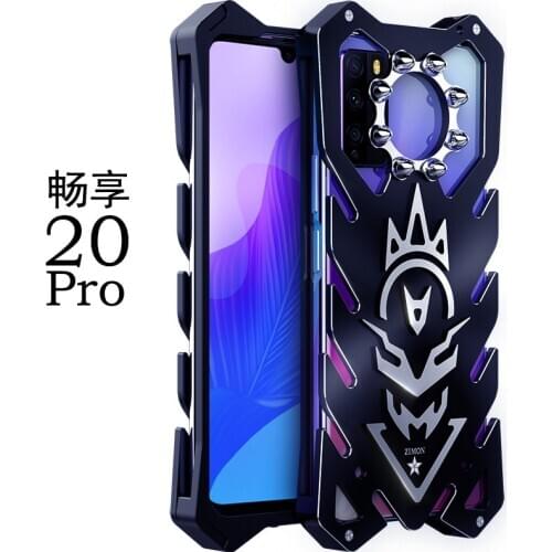 New Zimon Aluminum Armor Thor Case For huawei honor 30 lite Case Cover Flash Iron Man Phone Shell Skin Bag for Enjoy Z 20 Pro 5G