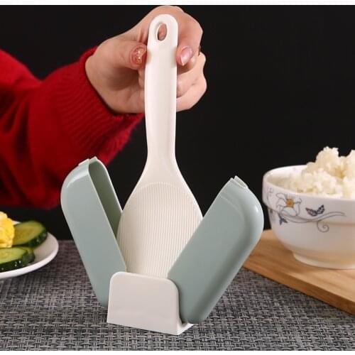 Home Spoon Can Stand Up Rice Shovel Rice Cooker Rice Spoon Creative Rice Spoon Holder Stand Tool Rice Spoon Holder Stand Tool