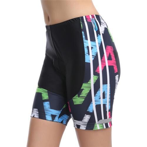 ILPALADINO CoolMax 3D Padded Cycling Shorts Women Shockproof MTB Road Bicycle Bike Shorts Ropa Ciclismo Tights Sport Shorts