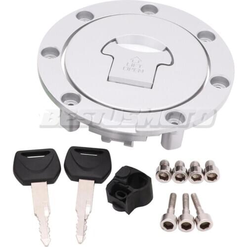 Motorcycle Fuel Gas Tank Cap Cover Lock w/ Key For Honda CBR600RR CBR1000RR CBR900RR CBR929RR CBR954RR