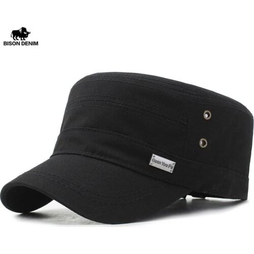 BISON DENIM Unisex Cap Snapback Hat Caps Baseball Cap High Quality Luxury Men Women Caps Baseball Casual Hat for Men Women M9688
