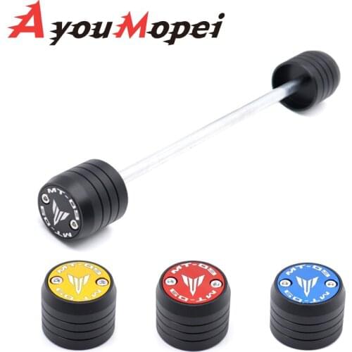 Front Wheel Fork Slider Protector For YAMAHA MT-09 MT09 MT 09 FZ-09 FZ09 2014-2021 2020 Motorcycle Accessories Crash Axle