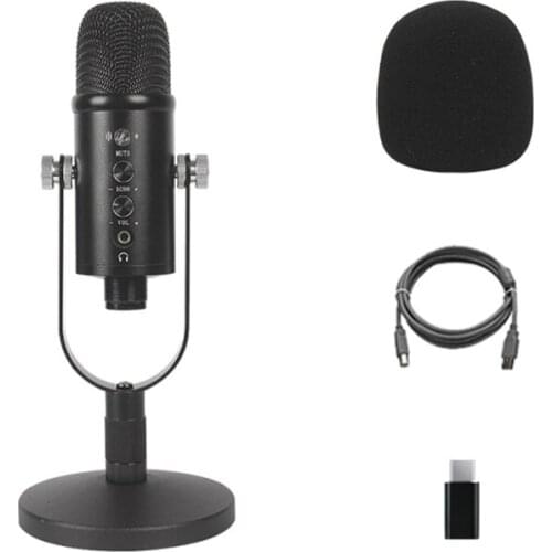Professional USB Microphone Condenser Microphone Professional Recording Microphone for Computer Laptop YouTube Podcast Gaming