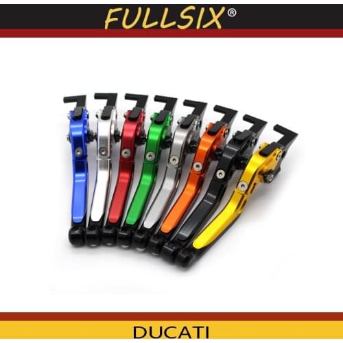 Motorcycle Adjustable Brake Clutch Levers Folding Extendable for DUCATI 1000SS 2003-2006 996/S/R 1999-2003 998/S/R 2003-2004