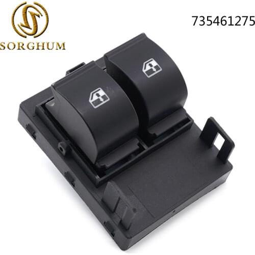 735461275 Power master Window Switch Replace for Fiat Doblo Qubo Fiorino Citroen Peugeot Bipper 2008-2014