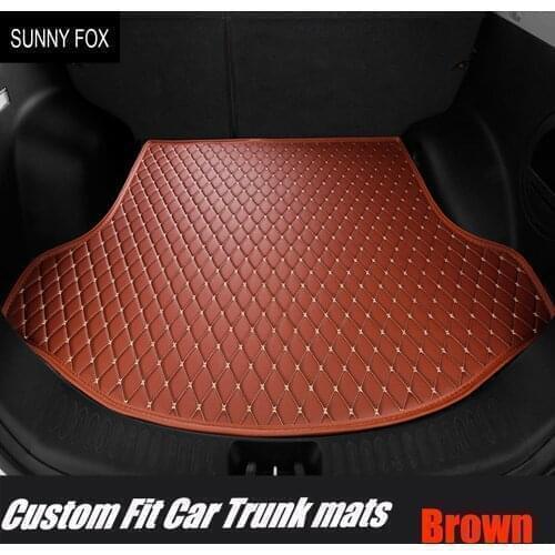 Special custom made Car trunk mats cargo Liner for Skoda Octavia Superb Fabia Rapid spaceback Waterproof car-styling Anti-slip c