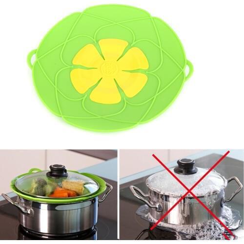 1 pcs Universal Silicone Lids Kitchen Silicone Pot Cover for Cooking Pan Spill Lids For Home Bowl Stopper Cover Tools 2017 NEW
