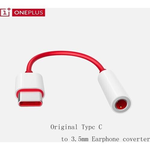 1Pcs High Quality Smartphones Audio Cable Original For Oneplus 6T Usb Type C To 3.5mm Earphone Jack Connector Adapter Audio