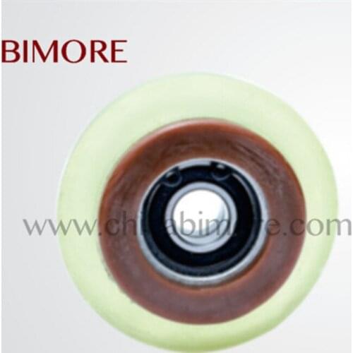Escalator Elevator Parts Escaltor Step Roller OD76mm Thickness 35mm Bearing 6002