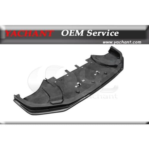 Car-Styling Portion Carbon Fiber Glass Front Lip Diffuser Fit For 2011-2014 R35 GTR DBA NI Style Front Bumper Lip Diffuser