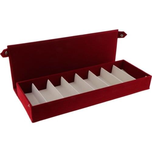 Eyeglass Sunglass Glasses Storage Display Stand Case Box Holder 8 Slot Tray