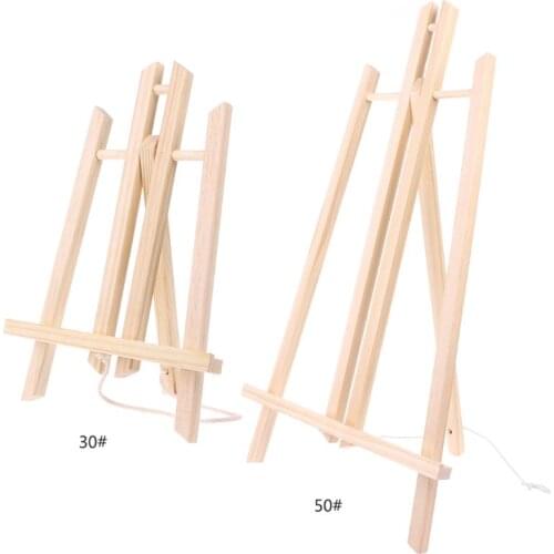 Wood Easel Advertisement Exhibition Display Shelf Holder Painting Stand P82A