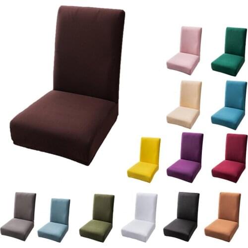 Chair Cover Elastic Stretch Detachable Fabric Dining Room Chair Slipcovers Sets for Kitchen