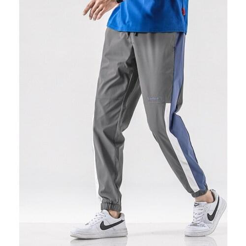 Spring and autumn ruffian smart overalls mens fashion brand loose Korean fashion casual pants