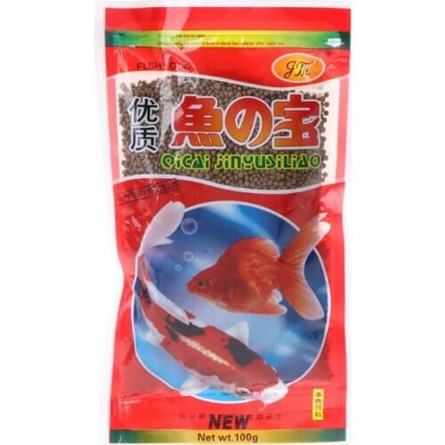 60g For Goldfish Tropical Carp Fish Forage Grains Protein Aquarium Food Feeding for aquarium