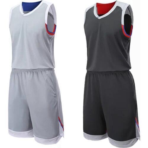 Men College Basketball Jerseys Sets Kits Sports Clothing Breathable Mens Training Basketball Uniforms Jerseys