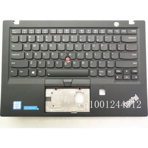 New Original For Thinkpad X1 Carbon Gen 5 (20K3, 20K4) 2017 Palmrest Upper Case Keyboard Bezel Cover 01ER623 01ER664