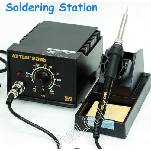 Soldering Station Soldering Iron Heater AT936b Welding Solder 50Hz 50W (200'C~480'C) Lead-free Temperature Soldering Station