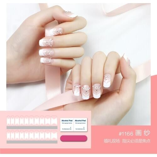 Luxury diamond series nail stickers diamond nail stickers waterproof durable 3D Stickers