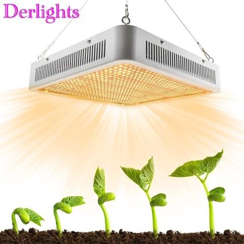 800W 800LED Full Spectrum Grow Lights AC85~265V LED Plant Lamp For Indoor Greenhouse Grow Tent Vegetables Growth&Flowering