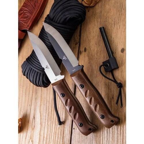 High Quality 60HRC VG10 blade G10 handle fixed knife outdoor camping survival tool tactical utility hunting knives