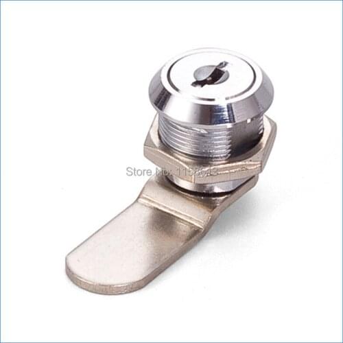 10 pieces 16mm zinc alloy keyed alike tubular cam lock cabinet mailbox toolbox lock