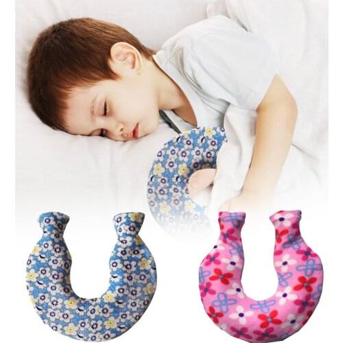 1400ml Hand Feet Warm U Shaped Washable Shoulder Hot Water Bag Cover Removable Neck Explosion Proof Winter Coral Fleece gorgeous