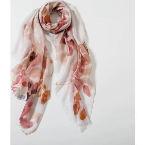 2021 Fashion Newest Floral Printed Pattern Cotton Scarf Shawls Wraps Hijabs 10pcs/lot