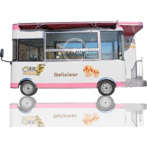 3.5m/4.2m long Ice cream,Hamburger mobile food trailer mobile food cart truck