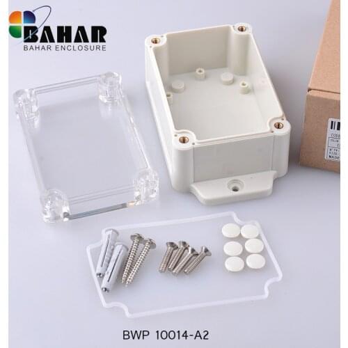 Bahar wall mount Waterproof electronics plastic ABS IP68 4 pieces enclosure from Bahar Enclosure