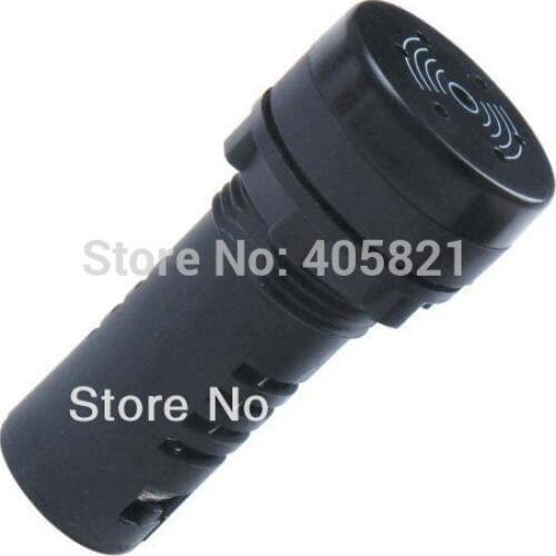 AD16-22M Black Buzzer without lamp 22MM 12V 24V 110V 220V