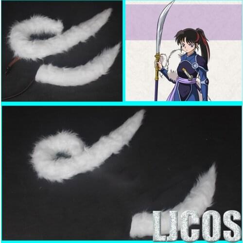 Anime Inuyasha Yashahime: Princess Half-Demon Setsuna Tail for Halloween Christmas Party Cosplay Props Toys Birthday Gifts