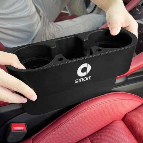 Car Seat Crevice Gaps Storage Box Organizer For Smart Fortwo Forfour Multifunctional Gap Filler Storage Holder Car Accessories