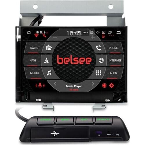Belsee Android 9.0 Touch Screen GPS Radio Multimedia Stereo Upgrade for Land Rover Freelander II 2 2007 2008 2009 2010 2011 2012