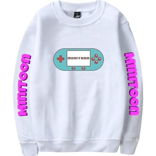 BSLNXNMA Minitoon 2D Capless Sweatshirts For Couples Fashion Winte Women/Men Funny Clothes