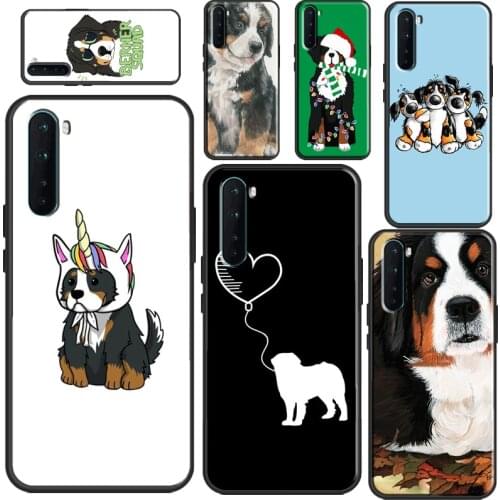 Funny Bernese Mountain Dog Case For OPPO A5 A9 A31 A53 2020 A1K A3S A5S A52 A72 Find X3 Pro F5 F7 A15 A83 A91 Cover