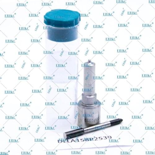 ERIKC Black Needle DLLA 158P 2539 / DLLA 158 P 2539 Spray Nozzle Gun 0433172539 Auto Fuel Injector DLLA 158P2539 for 0445110791