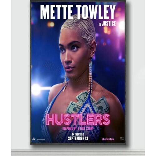 NJ241 Hustlers Movie 6 Silk Posters and Prints wall art Art Poster Home Decor