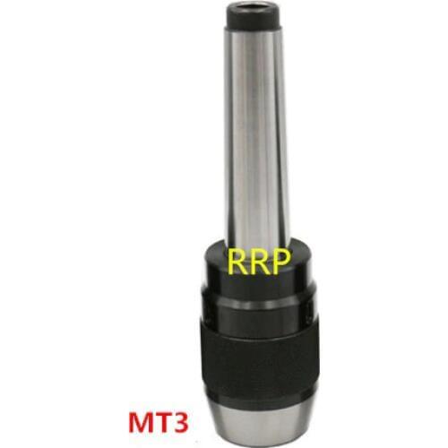 MT3 taper, With drawbar, 1-13mm integrated keyless drill chuck, drawbar type, thread: M12x1.75