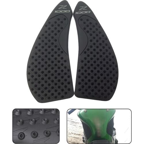 OLPAY Motorcycle Gas Tank Side Traction Knee Protector Anti Slip Pad For Kawasaki Z1000 Z 1000 2007-2009