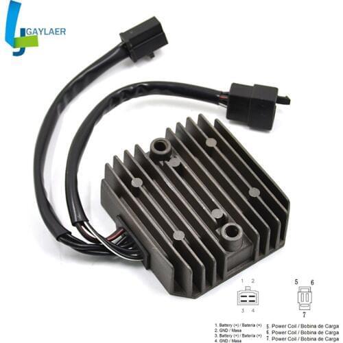 SH603-12 Motorcycle Voltage Regulator Rectifier for Honda VRX400 Steed 400 1992-1998 NV400 Shadow 1992-1997 NV600 Shadow