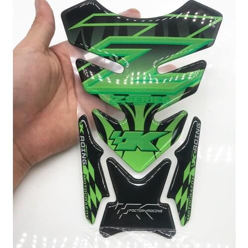 For Kawasaki Z750 Z1000 Z 750 Z 1000 3D Reflective Three-Dimensional Protective Sticker Decal Tank Pad Protector Decal