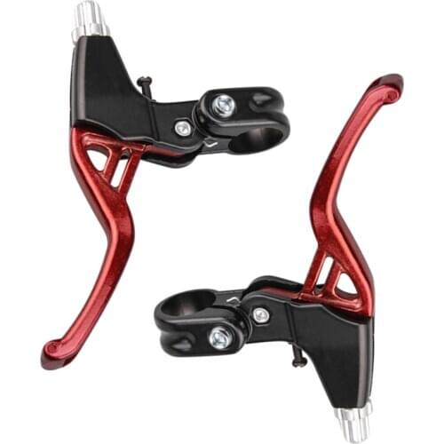 1 Pair Bicycle Brake Lever V-Brake Aluminium Alloy MTB Mountain Bike Brake Handle 22mm Cycling Accessories