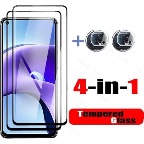 Screen Protector for Xiaomi Redmi Note 8 9t 9s 9 Pro Max 10s 10 Pro 5g Tempered Glass for Xiaomi Phone Protective Camera LenFilm