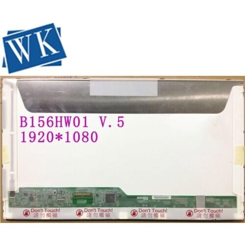 Free Shipping B156HW01 V.5 B156HW02 LP156WF1 TLB2 LTN156HT01 LTN156HT02 15.6LED 1920X1080 40PIN LCD Display Laptop Screen